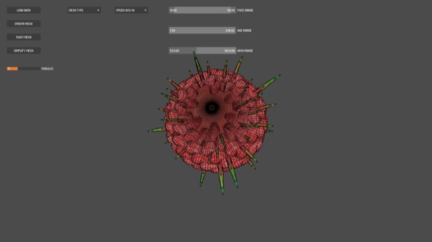 Creating the object from data in Processing